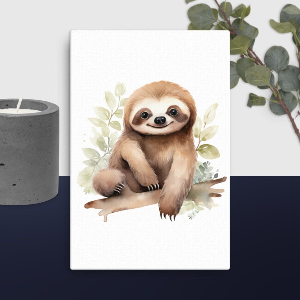 Sloth canvas - Image 13
