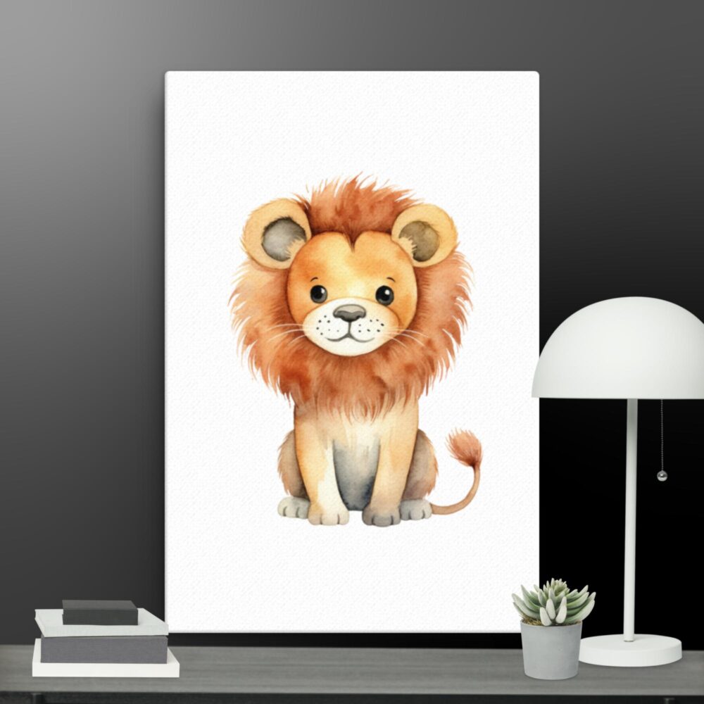 Lion canvas - Image 13