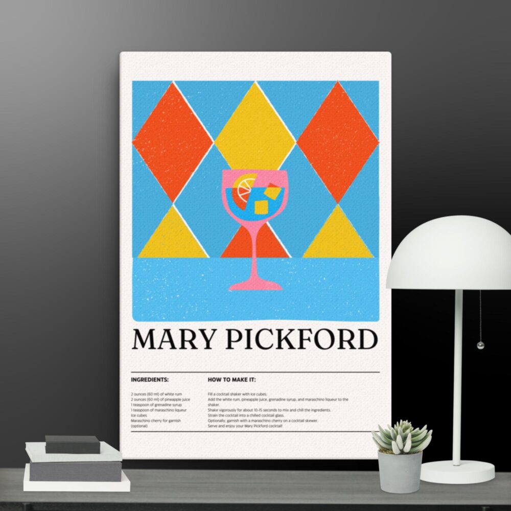 Mary Pickford canvas - Image 11