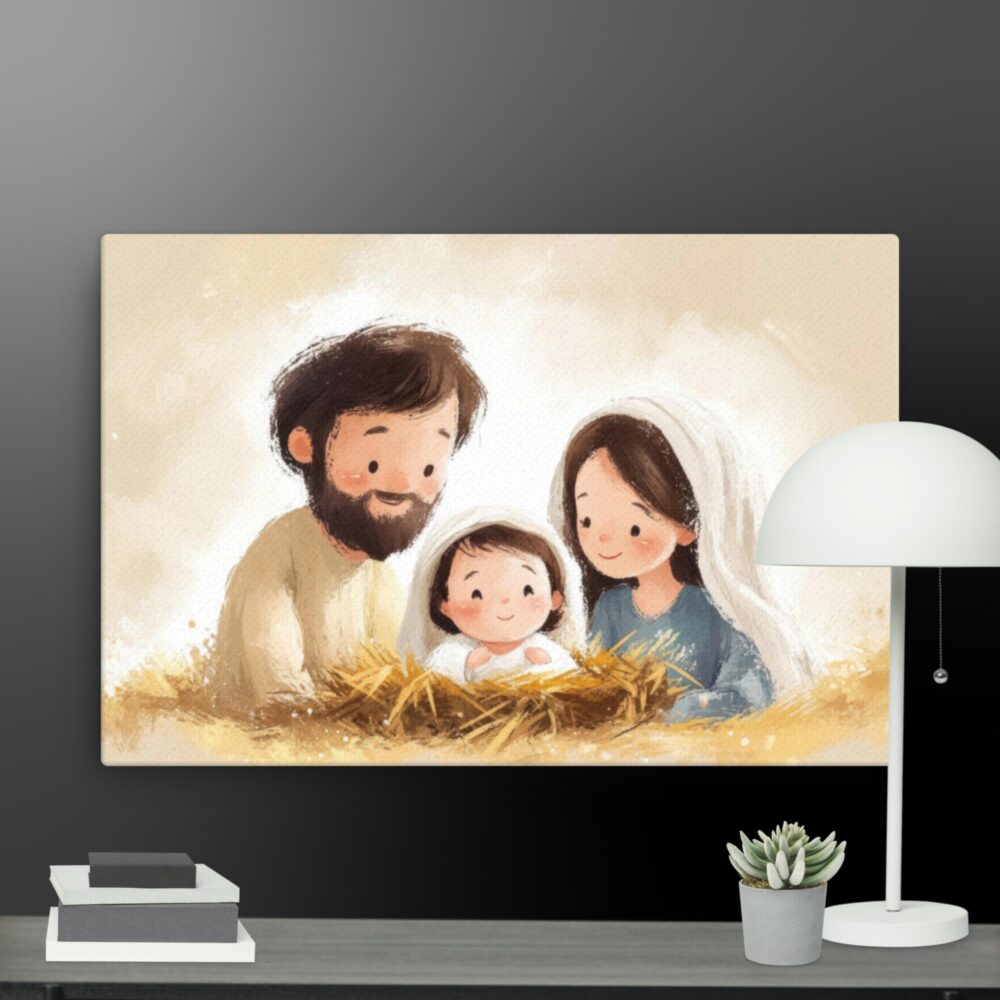 Religious canvas - Image 13