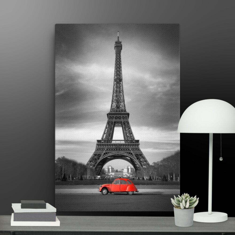 Eiffel Tower scene canvas - Image 9