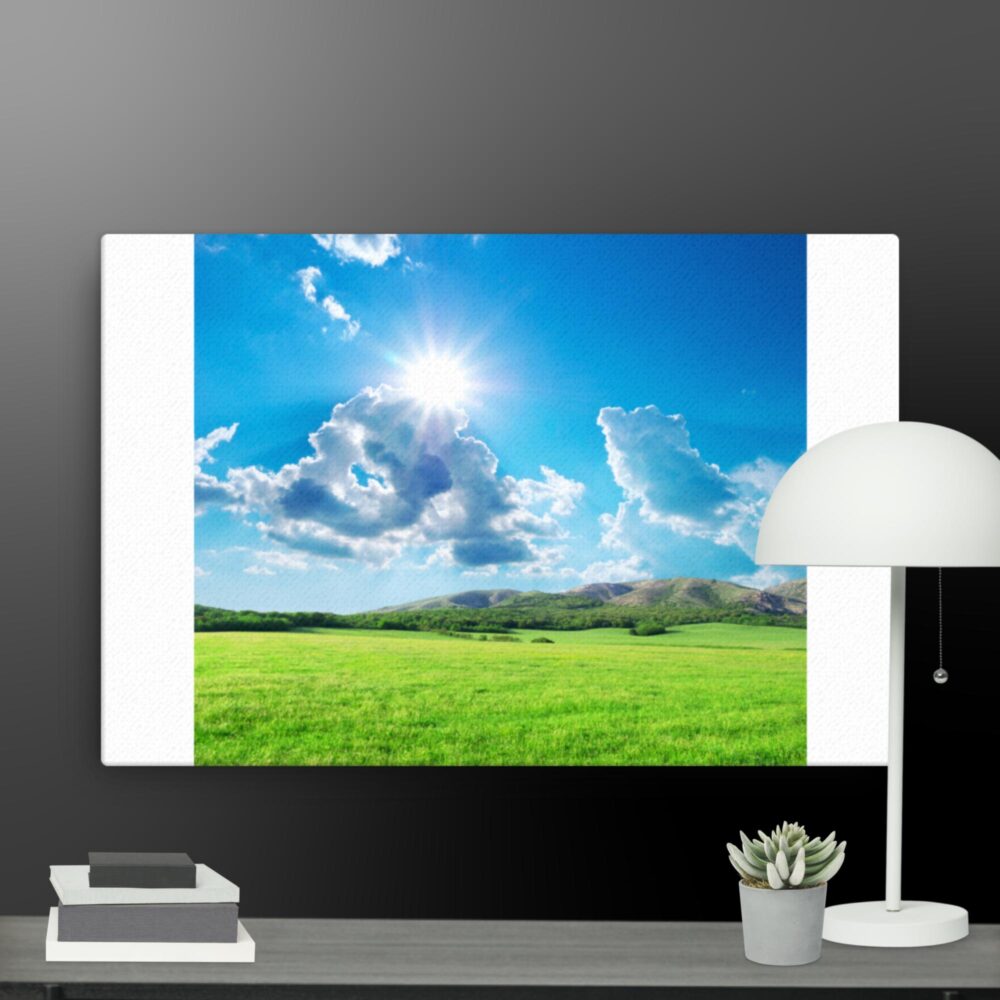 Spring nature scene canvas - Image 13