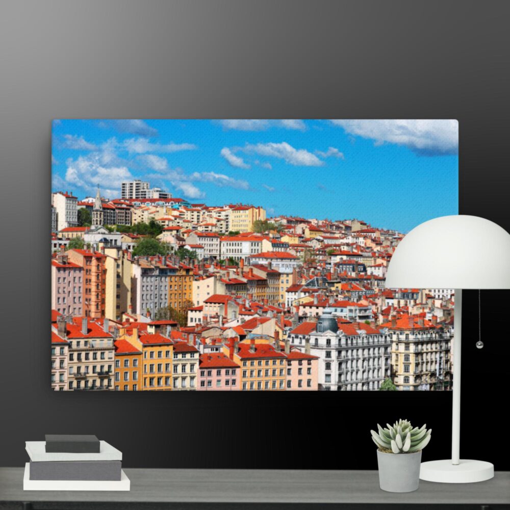 Spanish town canvas - Image 13