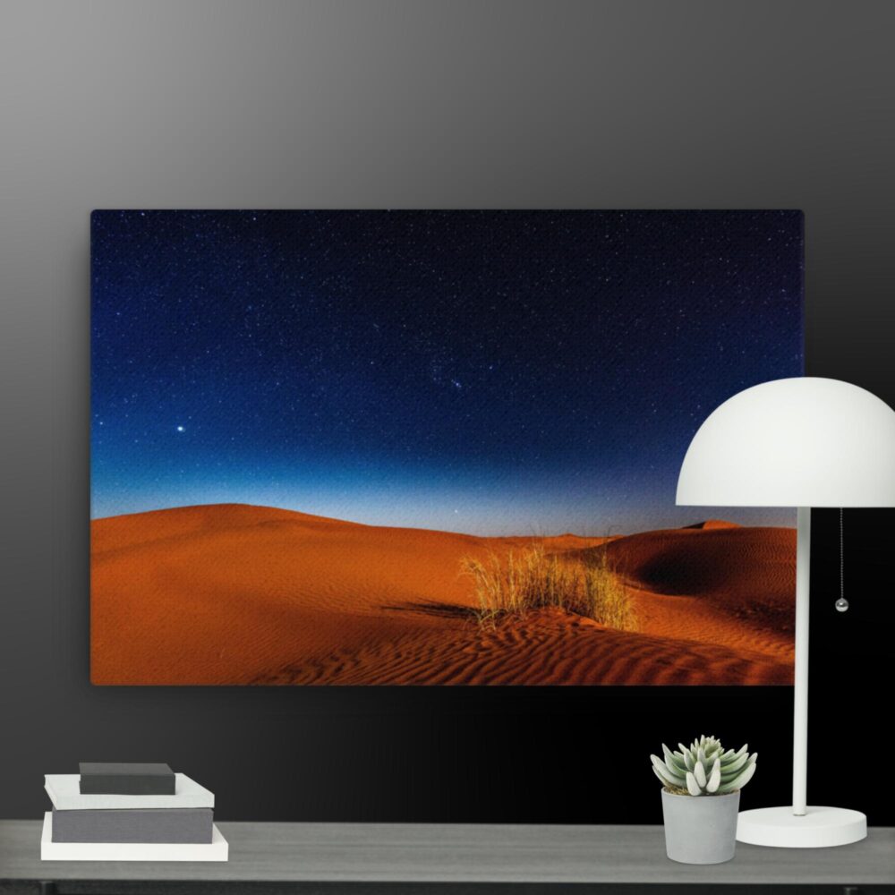 Desert at night canvas - Image 13