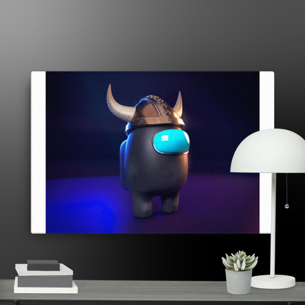 TAmong us gaming character canvas - Image 13