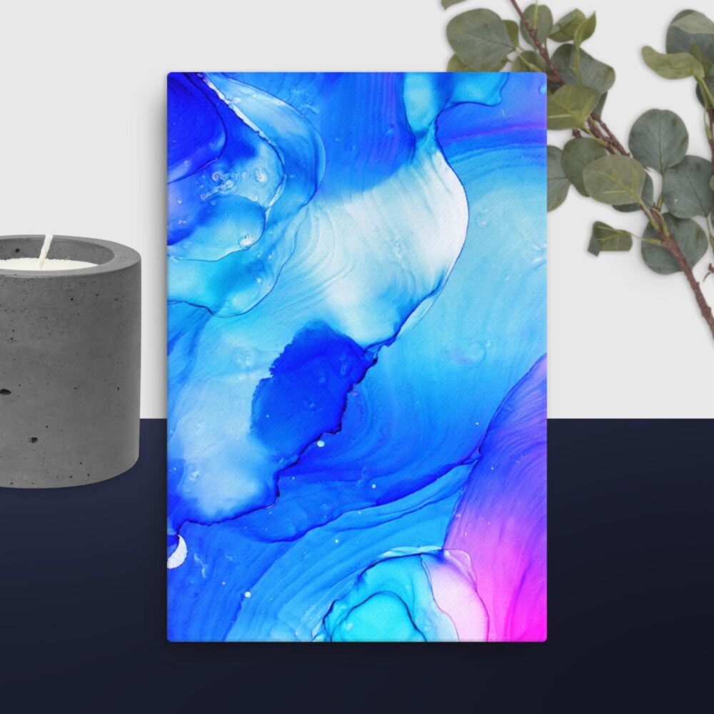 Splash of blue canvas - Image 13
