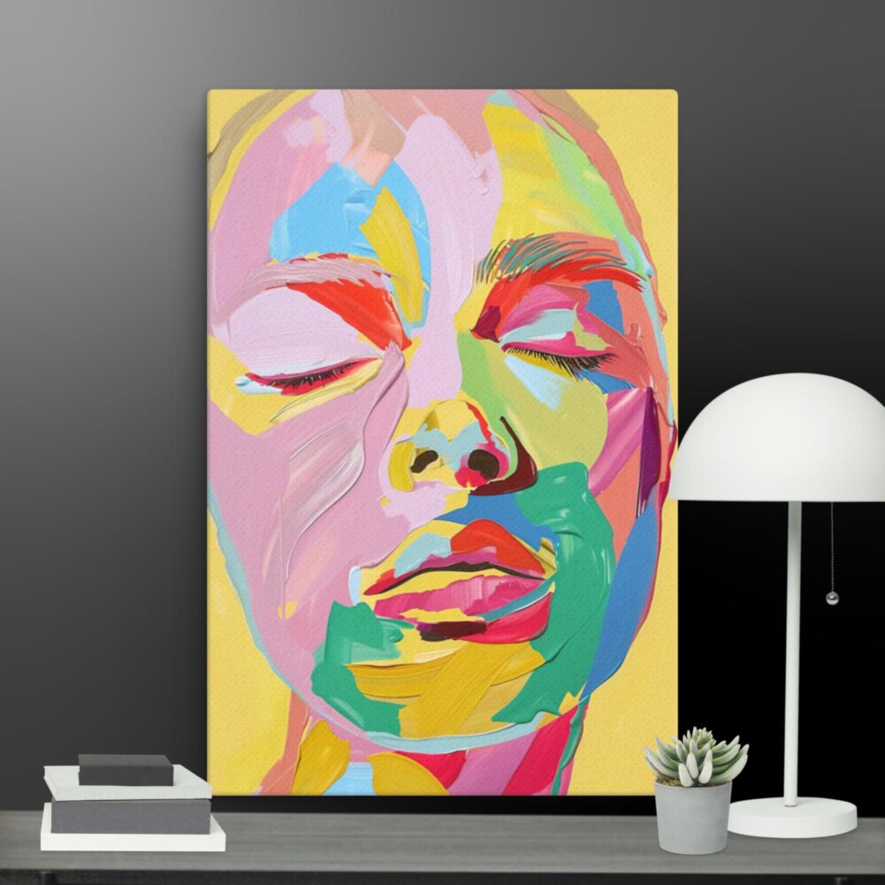 Woman Pop Art canvas - Image 11