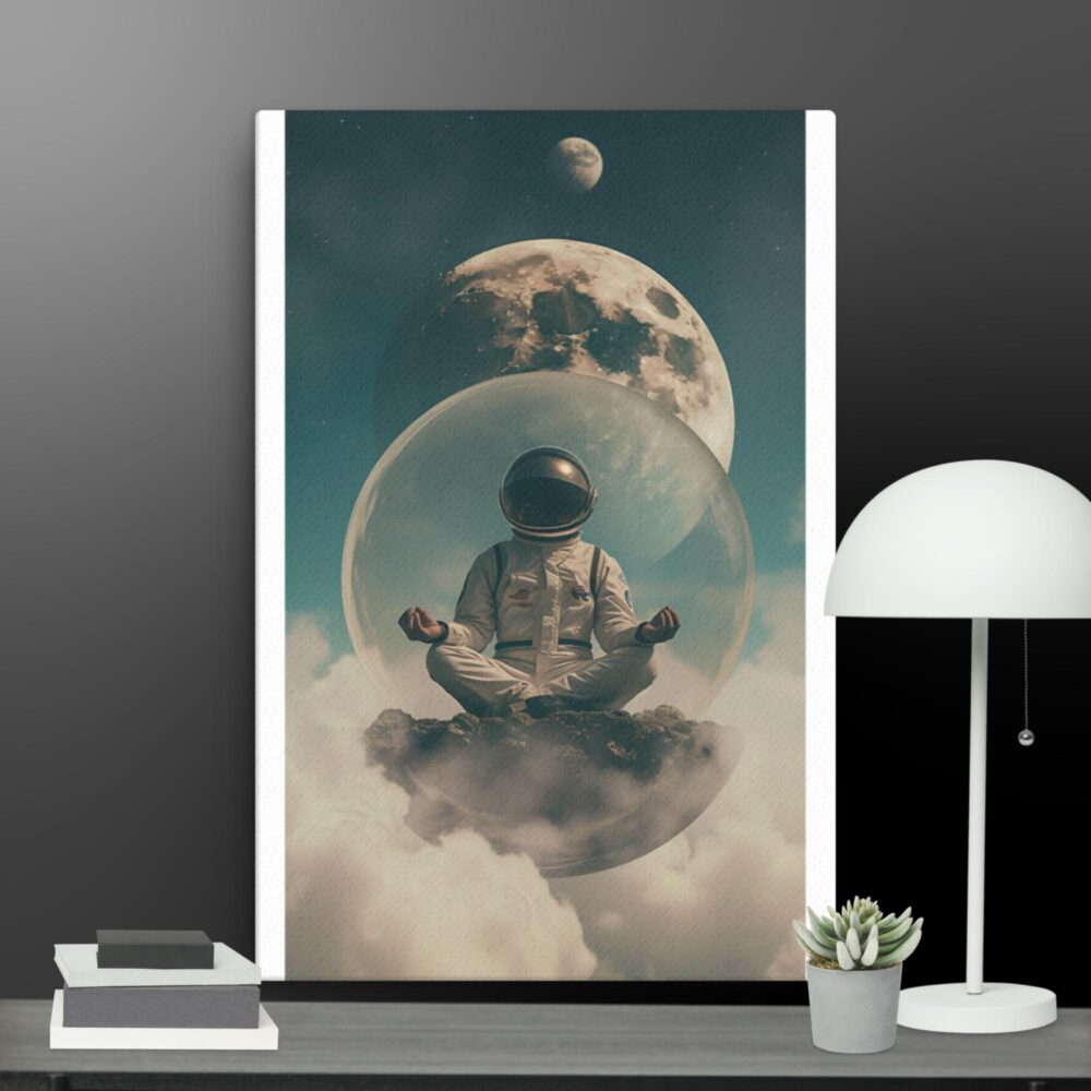 Astronaut relaxing canvas - Image 13