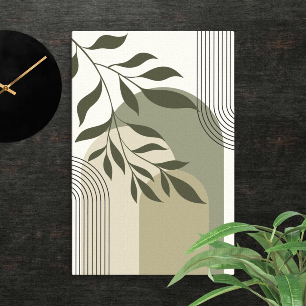 Bohemian green dream canvas - Image 13