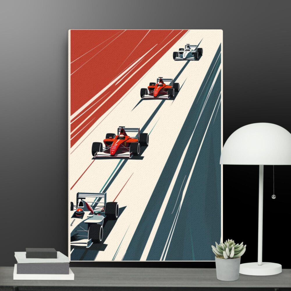 Racing cars canvas - Image 9