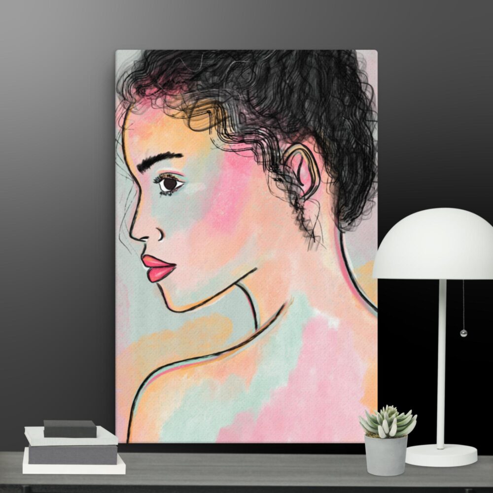 Contemporary woman canvas - Image 13