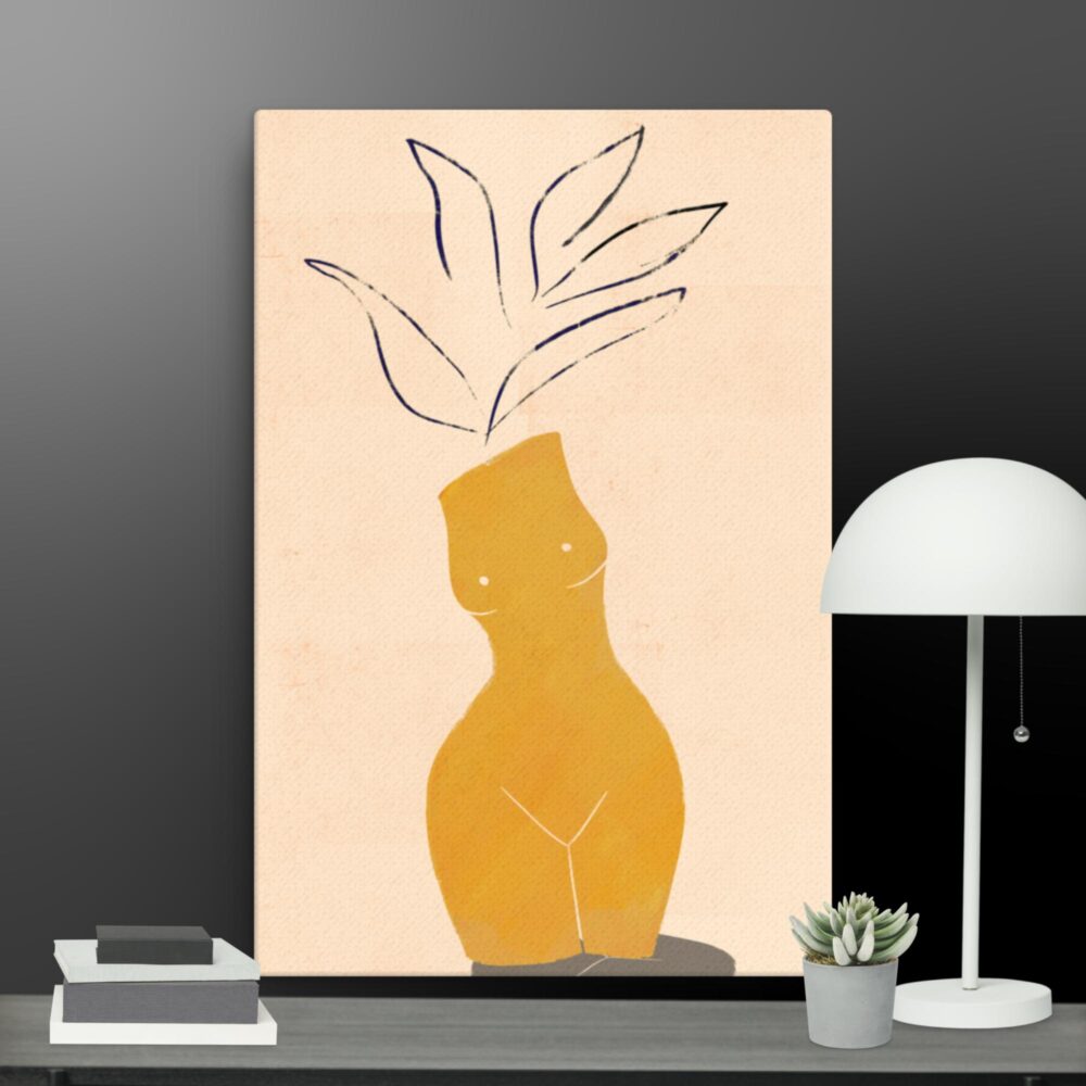 Contemporary vase canvas - Image 13