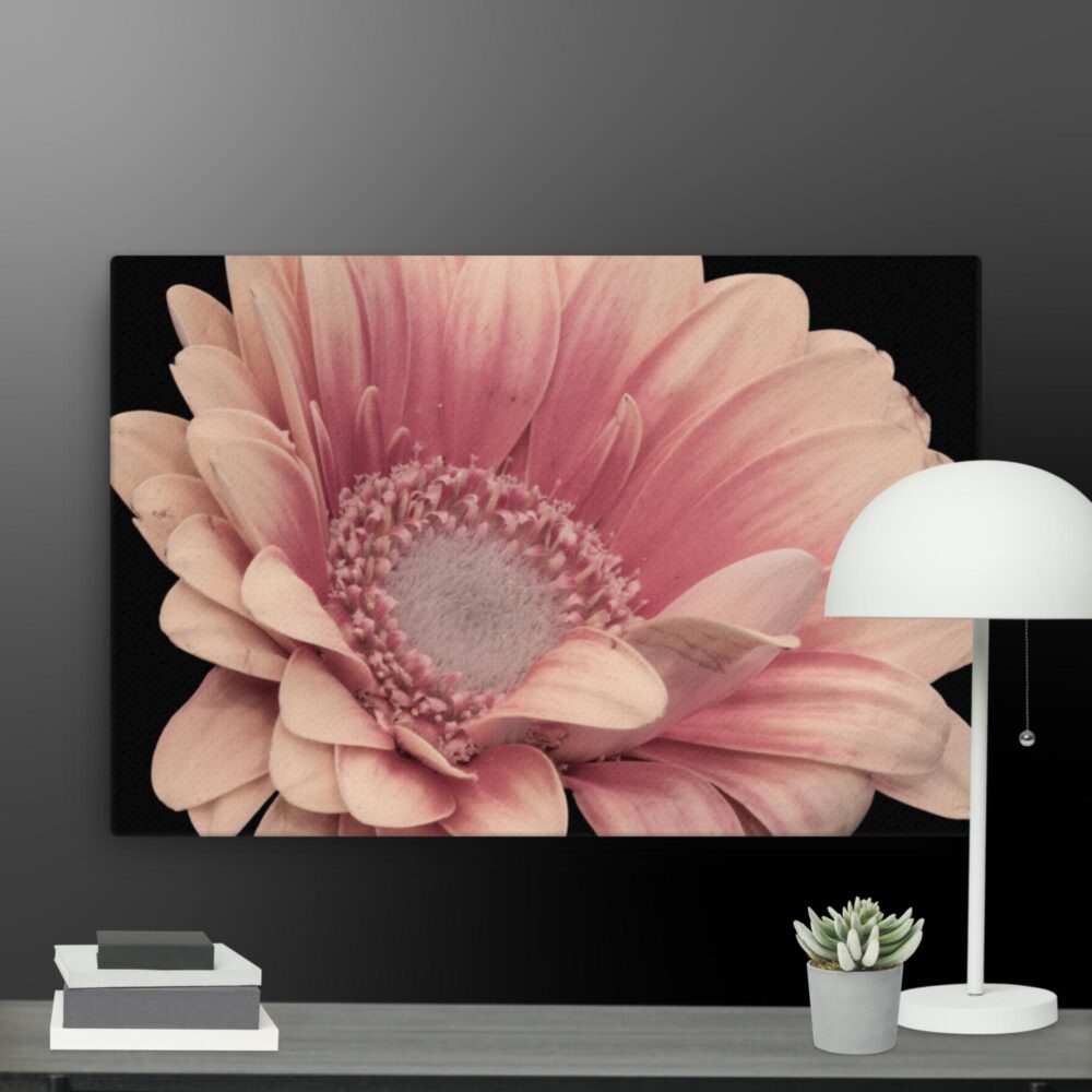 Pink flower canvas - Image 13