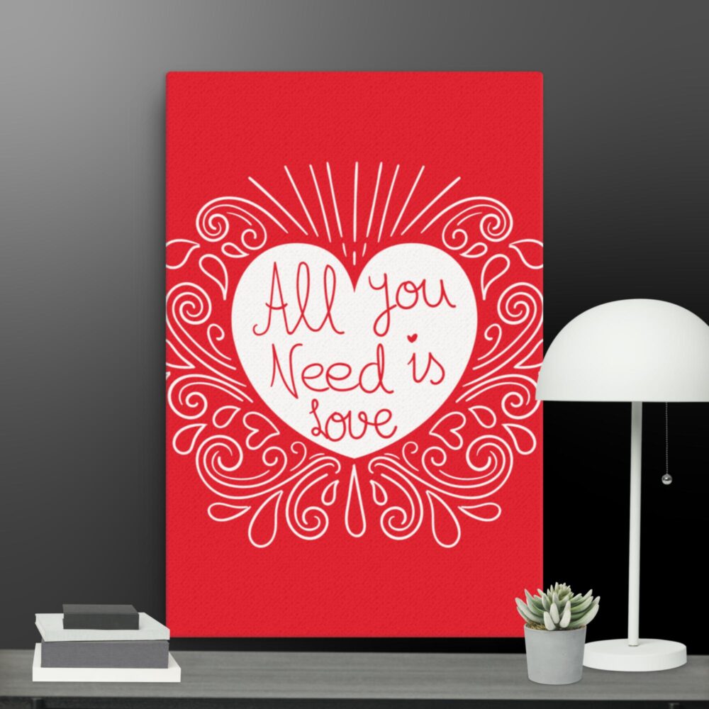 All you need is love canvas - Image 11