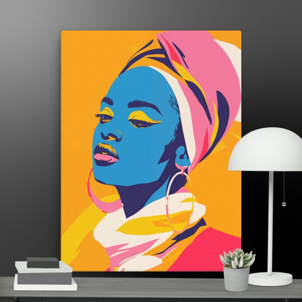 African Collection Thin canvas - Image 10