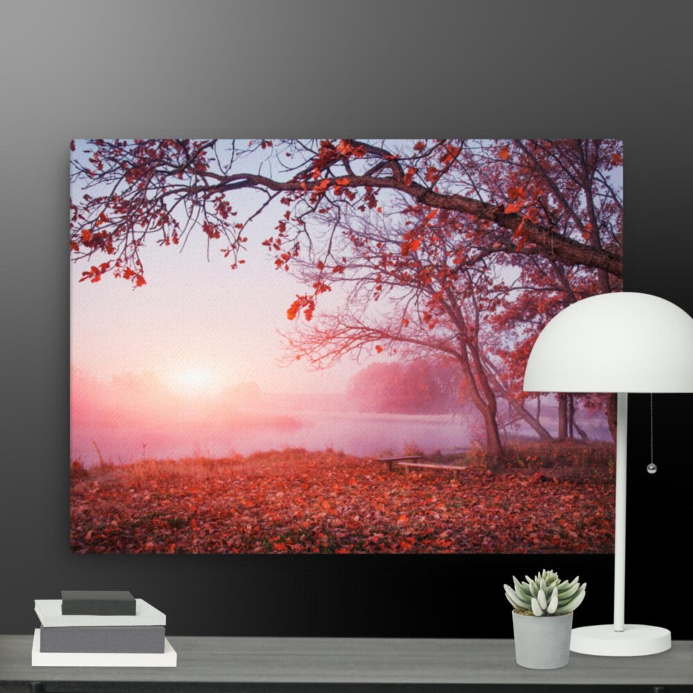 Red Skies canvas - Image 12