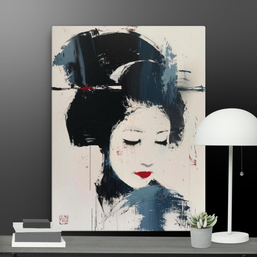 Japanese Girl canvas - Image 12