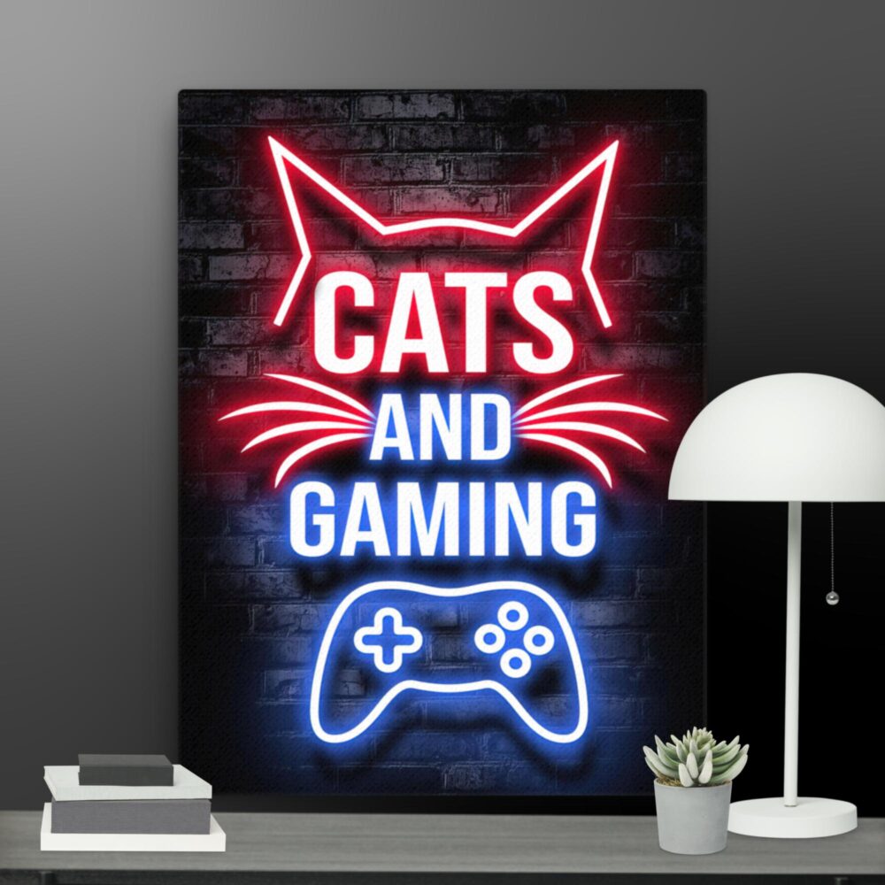 Cats and Gaming canvas - Image 10