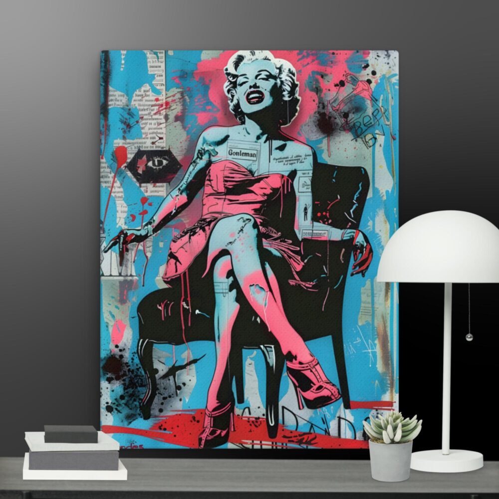 Pop Art Marilyn canvas - Image 10