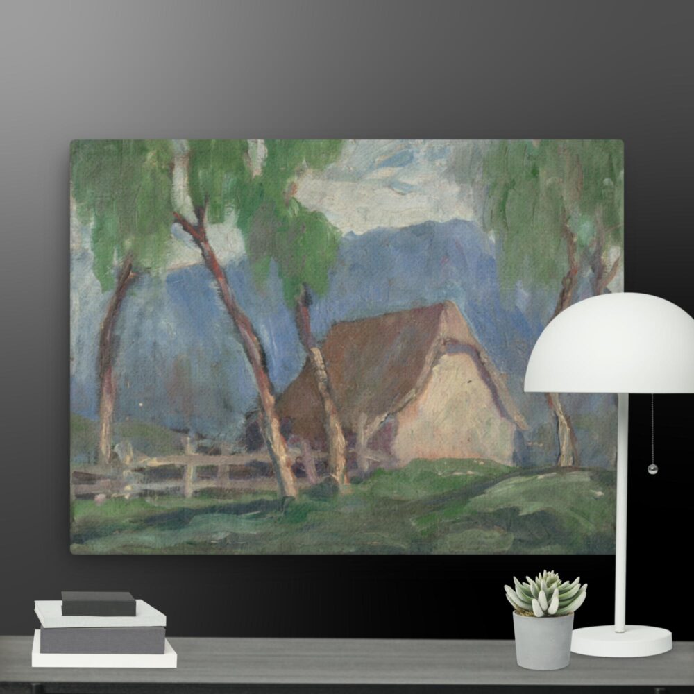 Landscape with birches canvas - Image 12