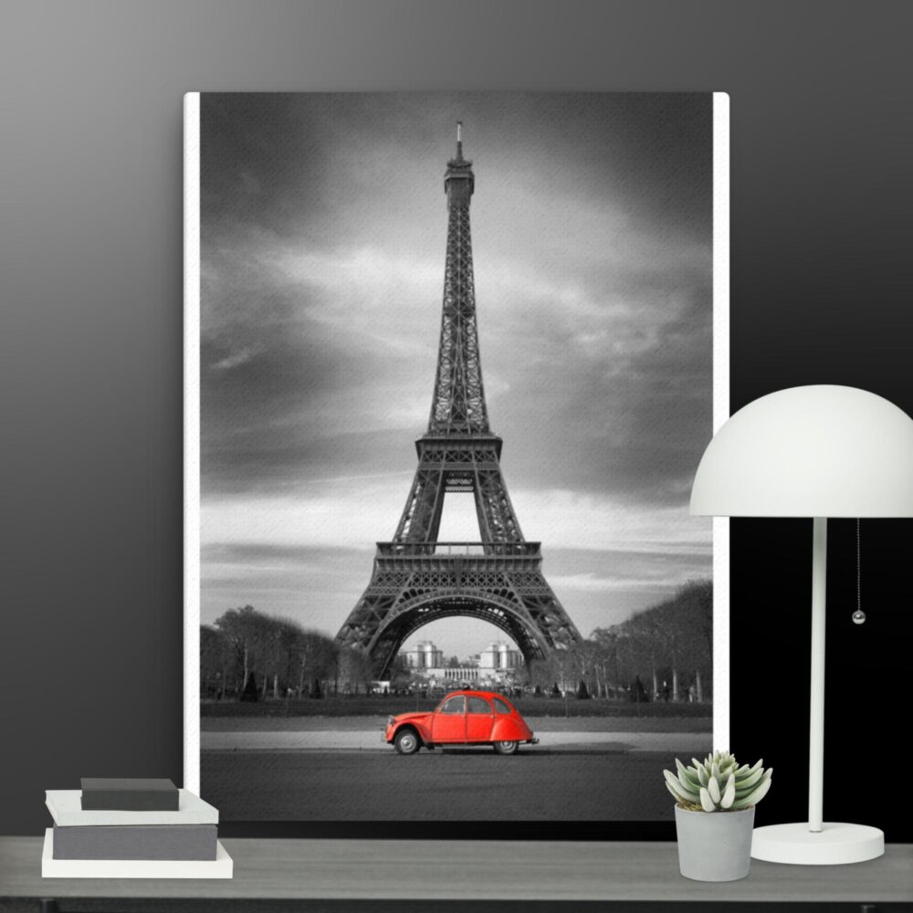 Eiffel Tower scene canvas - Image 8