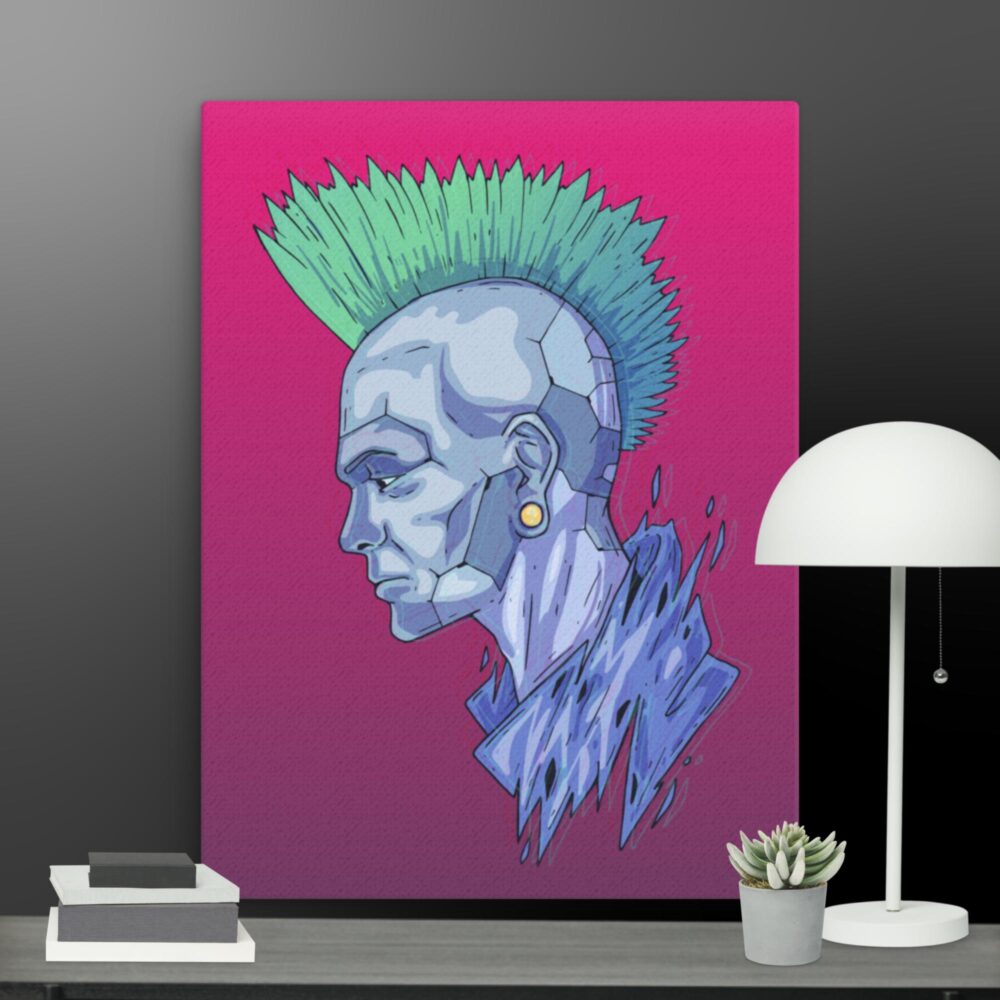Punk scene canvas - Image 9