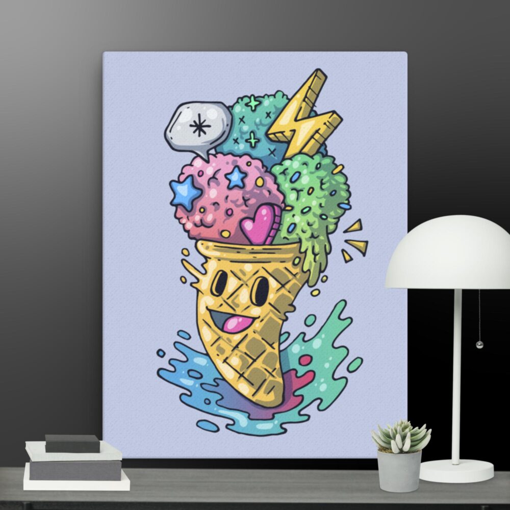Ice cream canvas - Image 10