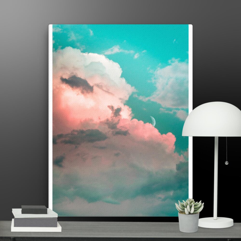 Green skies canvas - Image 10