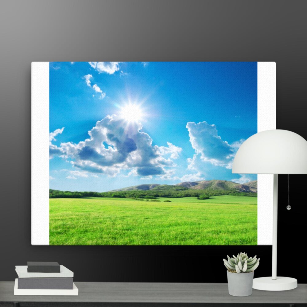 Spring nature scene canvas - Image 12