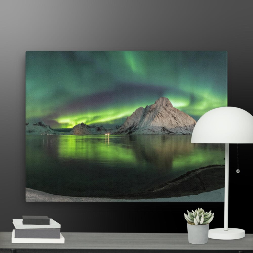 Green aura scene canvas - Image 12
