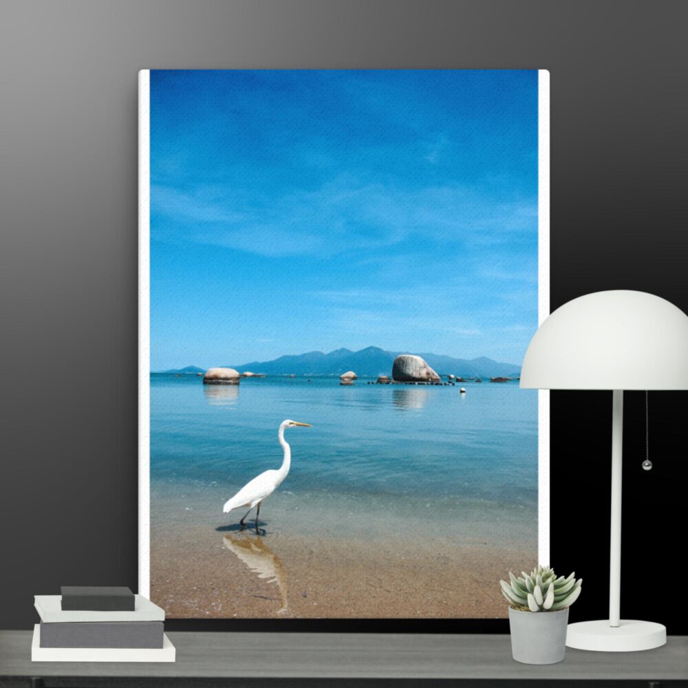 Beach scene canvas - Image 10