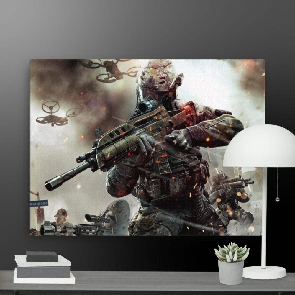 Call of duty action scene canvas - Image 12