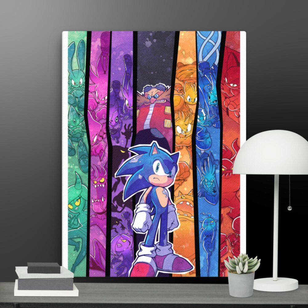 Sonic and friends canvas - Image 10