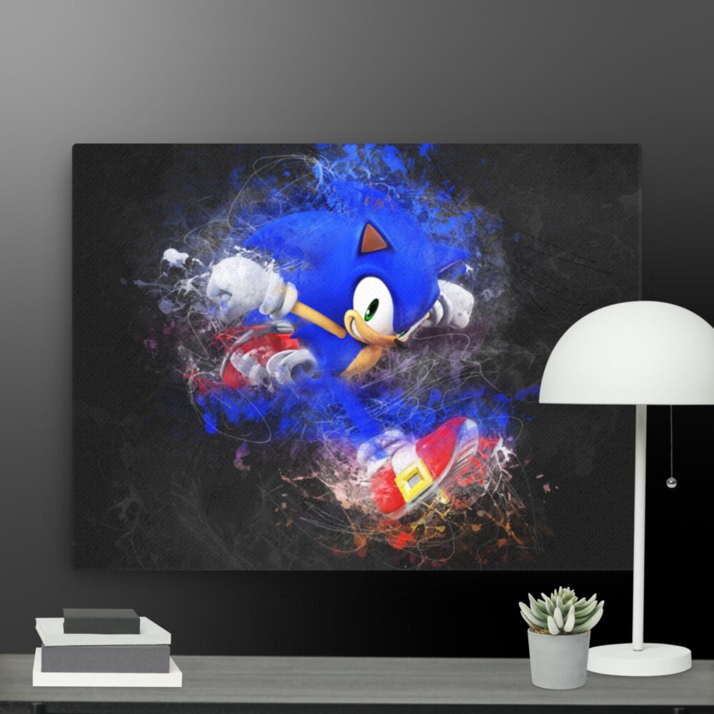 Happy Sonic Thin canvas - Image 12