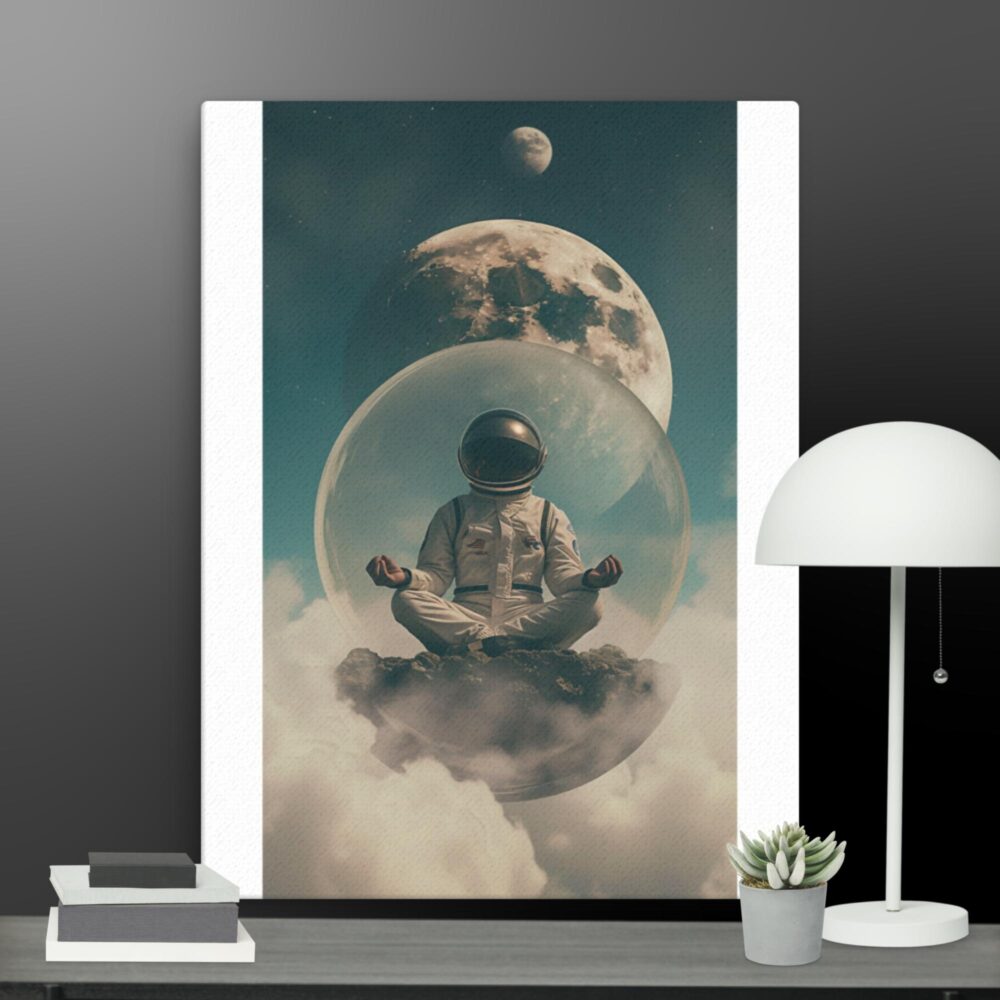 Astronaut relaxing canvas - Image 12