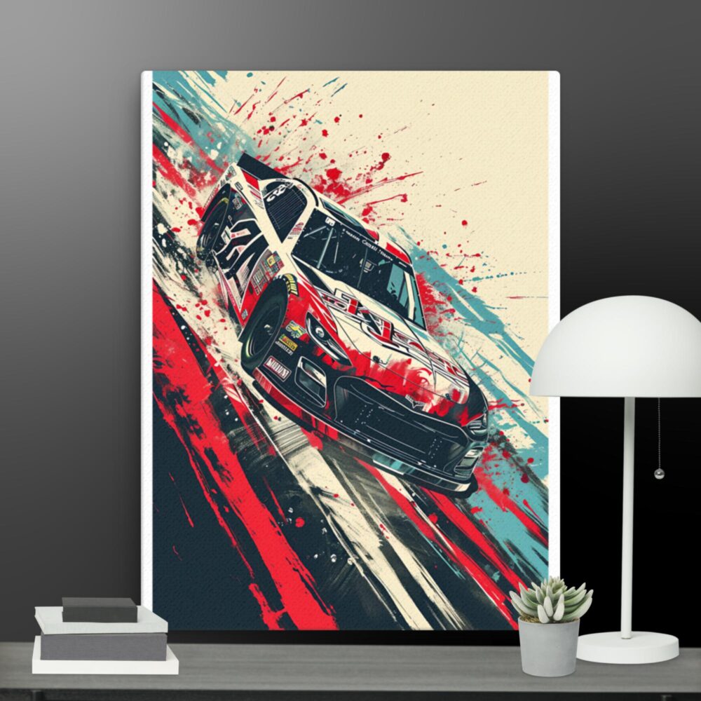 Racing car canvas - Image 12