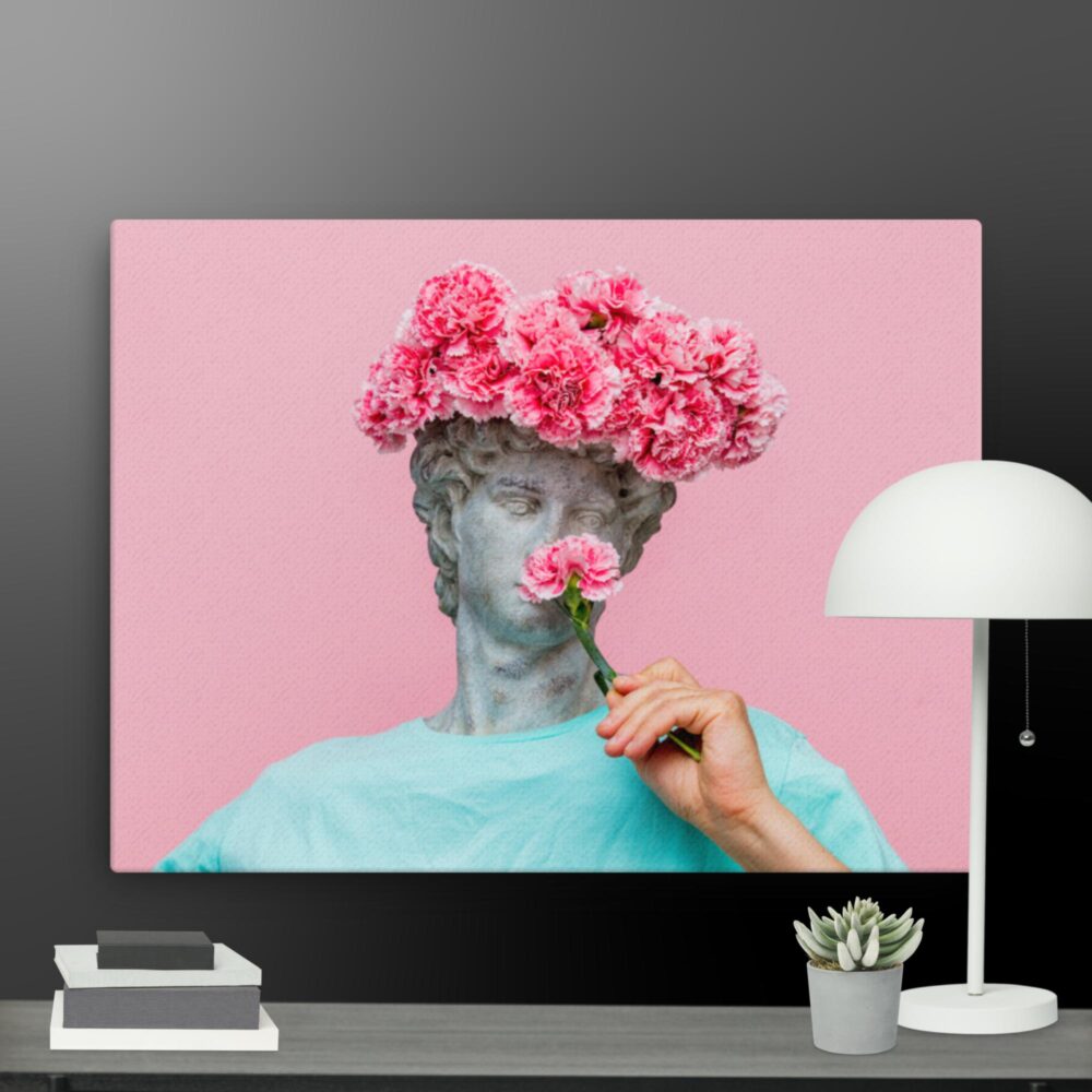 Funny sculpture canvas - Image 12