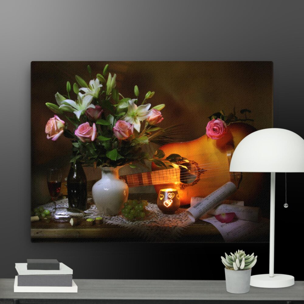 Romantic night in canvas - Image 12