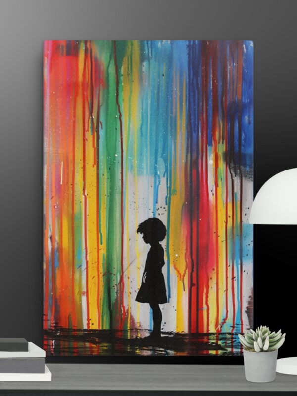 Dripping Paint Canvas - 24×36