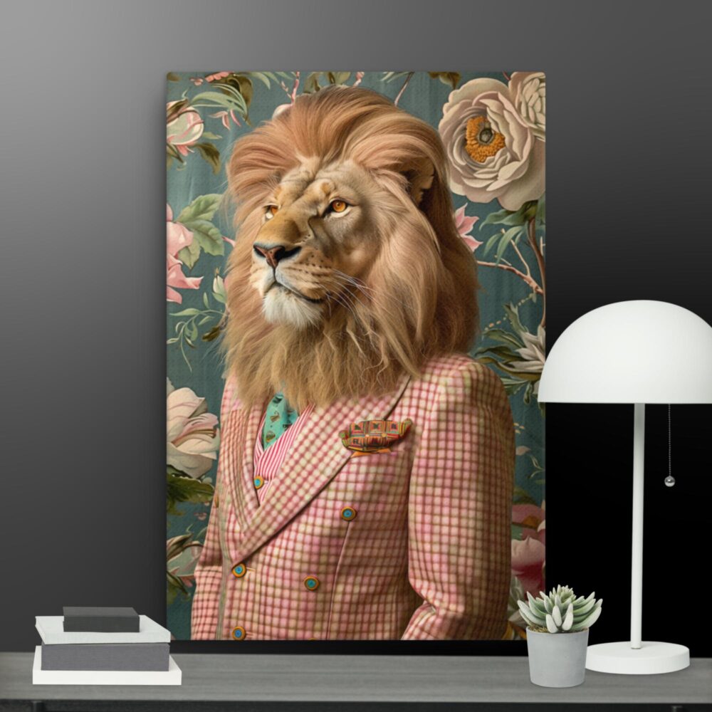 The lion collection 2 canvas - Image 4