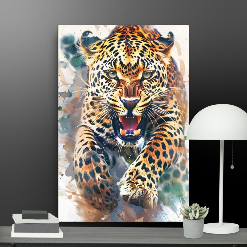 The Leopard canvas - Image 4