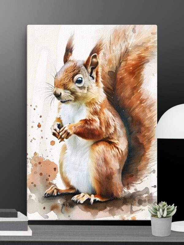 The Squirrel canvas - 24×36