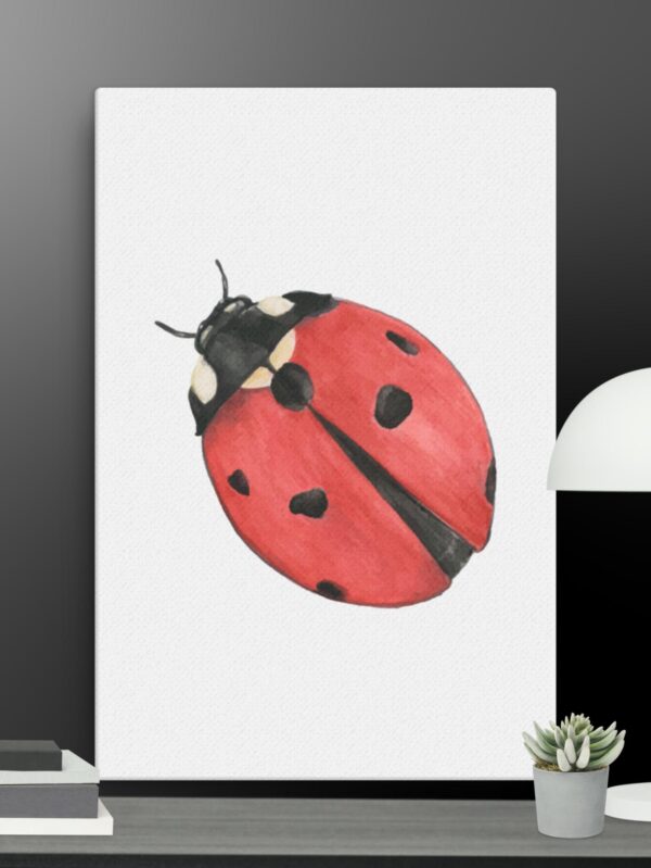 Ladybug canvas - 24×36