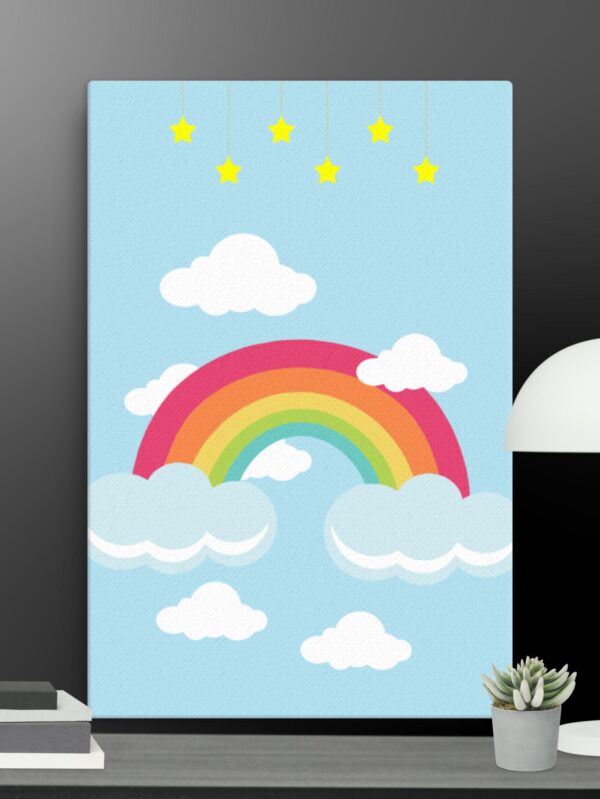 Rainbow canvas - 24×36