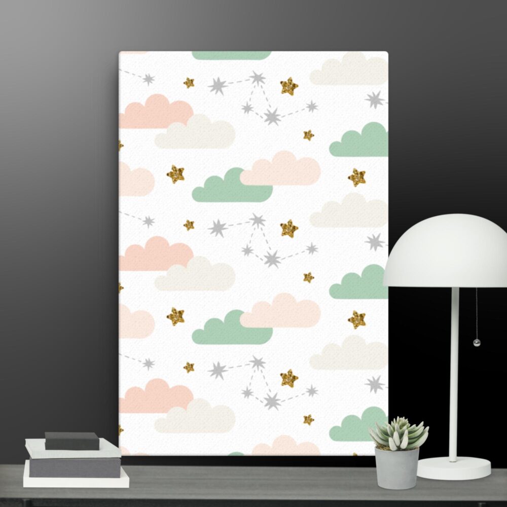 Moving Clouds Thin canvas - Image 6