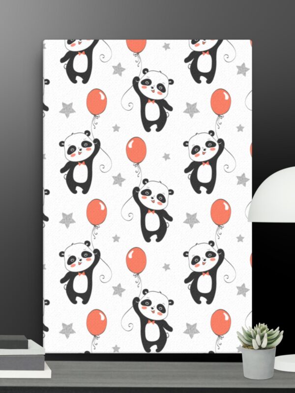 Panda All over canvas - 24×36