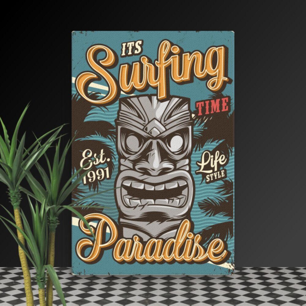 Its surfing paradise canvas - Image 4