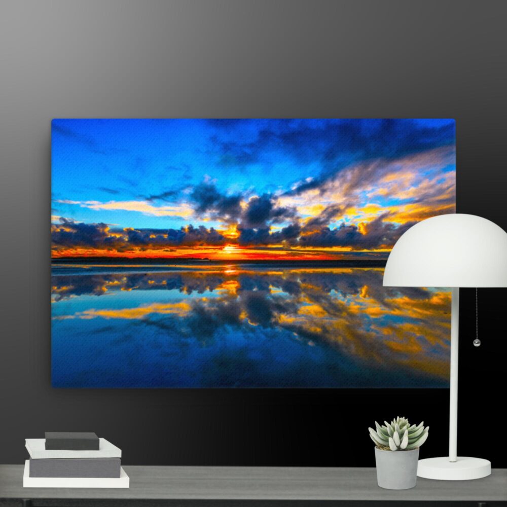 The golden sky canvas - Image 6