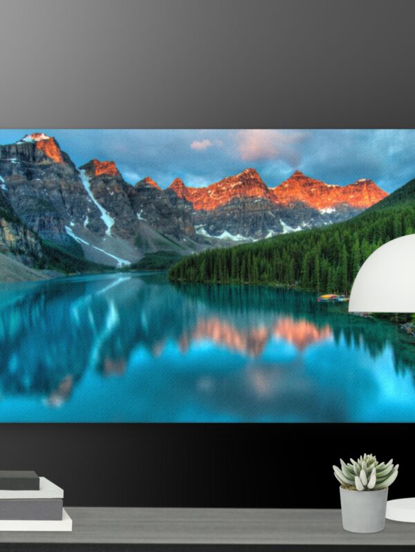 Mountain View canvas - 24×36
