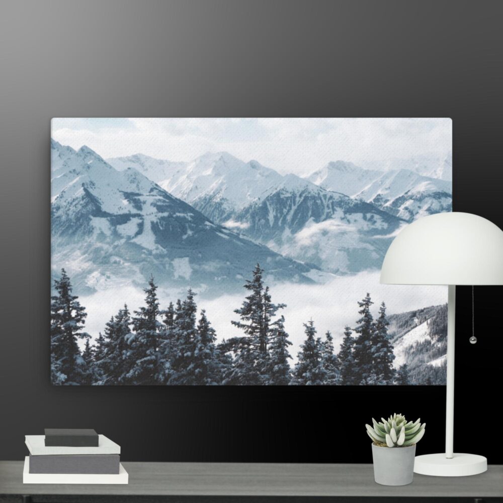 Mountain Scene canvas - Image 6